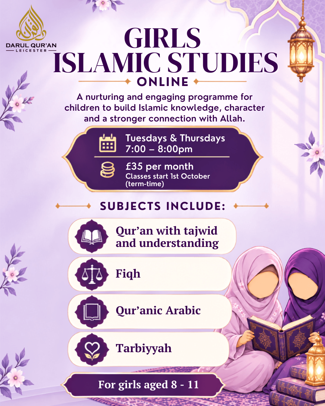 Girls Islamic Studies (Online)