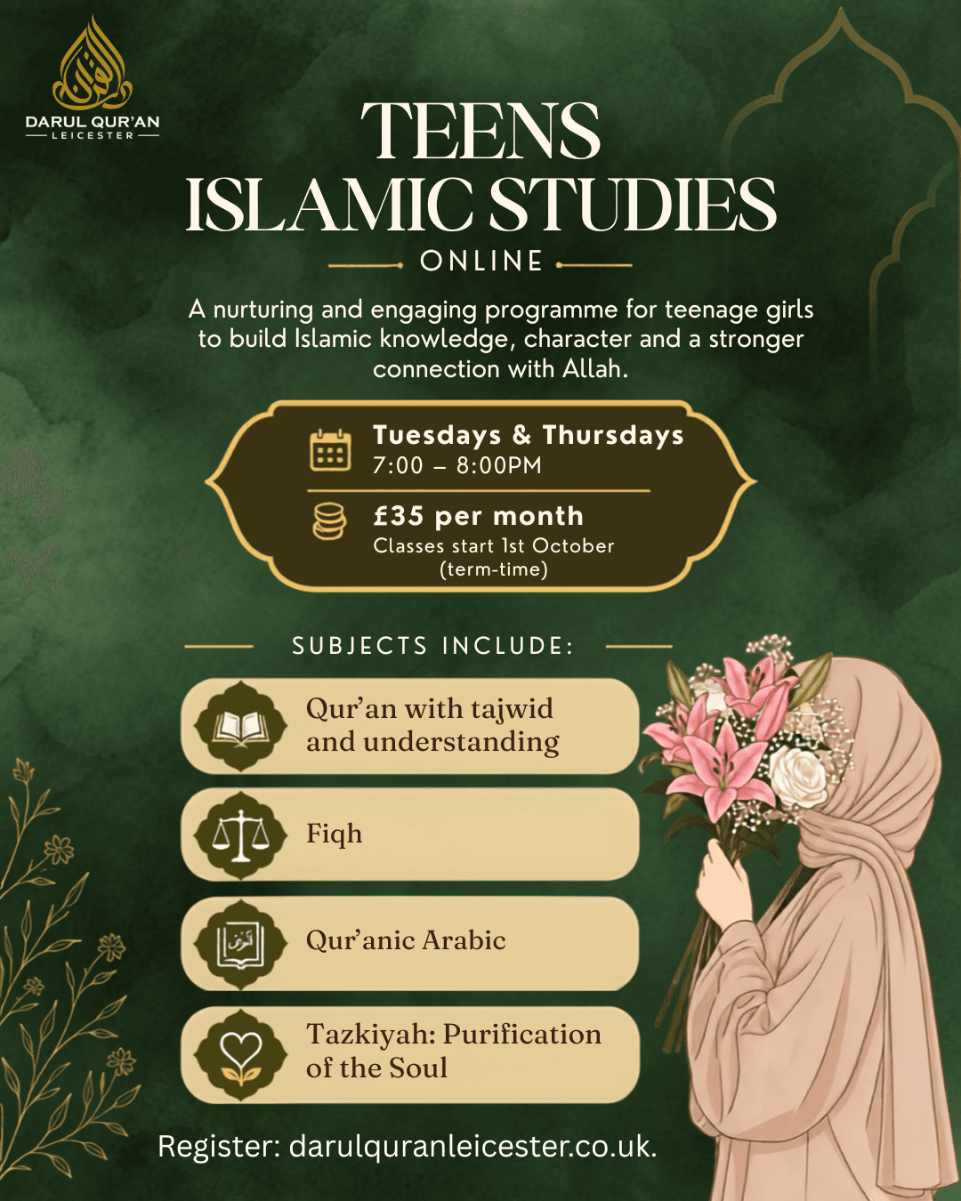 Teens Islamic Studies (Online)